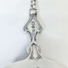 Rare 1904 Simon Groth Denmark Silver Slotted Serving Spoon