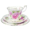 Royal Albert Flowers Of The Month November Crysthanamum Pattern Trio