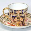 Royal Crown Derby Imari Demitasse Fluted Duo