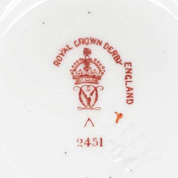 Royal Crown Derby Imari Demitasse Fluted Duo