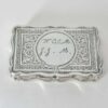 Victorian-hallmarked-silver-snuff-box-Birmingham-1899-George-unite-2 Victorian Hallmarked Silver Snuff Box Birmingham 1899 George Unite