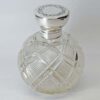 Hallmarked Silver And Glass Perfume Bottle Chester 1905