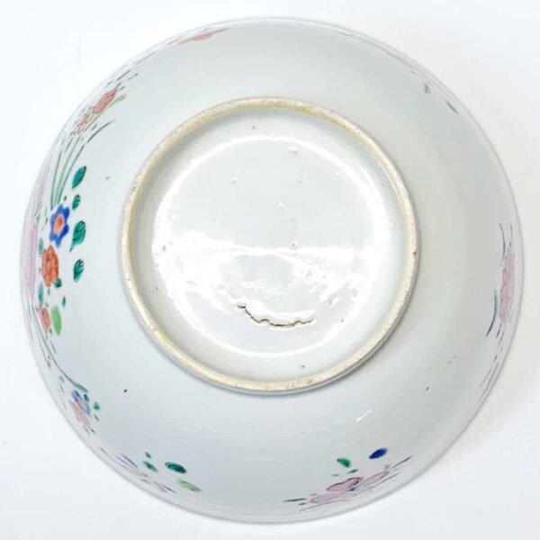 Antique-Chinese-famille-rose-bowl-c1800-jiaqing-4 Antique Chinese Famille Rose Bowl C1800 Jiaqing