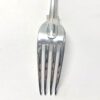 Antique Silver Victorian Fiddle and Thread Service Entree Forks 1865