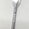 Antique Silver Victorian Fiddle and Thread Service Entree Forks 1865