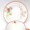 Art Deco Shelley Tea Trio Orange Blossom 781613