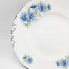 Colclough Blue Flower 8788 Cake Plate C1955