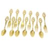 Eetrite-24ct-gold-plated-royal-albert-moss-rose-12-piece-set Eetrite 24ct Gold Plated Royal Albert Moss Rose 12 Piece Set