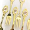 Eetrite-24ct-gold-plated-royal-albert-moss-rose-12-piece-set-5 Eetrite 24ct Gold Plated Royal Albert Moss Rose 12 Piece Set