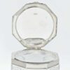 Hallmarked Silver And Cut Glass Biscuit Barrel Birmingham 1902