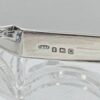 Hallmarked Silver And Cut Glass Biscuit Barrel Birmingham 1902