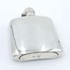 Hallmarked Silver Hip Flask Sheffield  1920