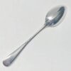 Hallmarked Silver Rat Tail Tea Spoon Set Birmingham 1924