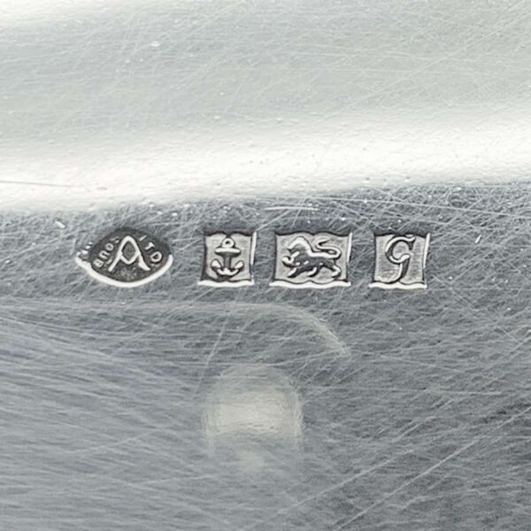 Hallmarked Silver Salver Birmingham 1956
