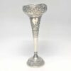 Indian-coin-silver-trumpet-bud-vase-20th-1 Indian Silver Trumpet Bud Vase 20th