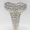 Indian-coin-silver-trumpet-bud-vase-20th-2 Indian Silver Trumpet Bud Vase 20th