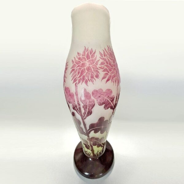 Large Degue Cameo Glass Vase C1930