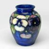 Moorcroft Pansy Pattern Vase C1925