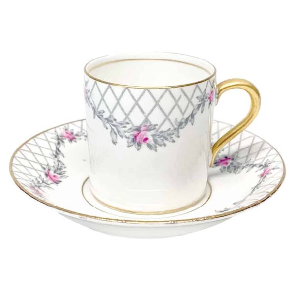 Paragon-the-rose-garden-demitasse-duo-c1904 Paragon The Rose Garden Demitasse Duo C1904