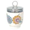 Royal Worcester Egg Coddler Orange Blue Floral