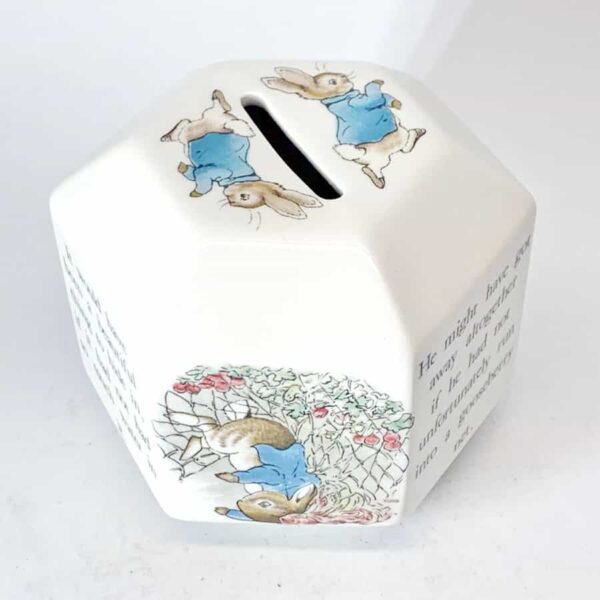 Wedgwood Beatrix Potter Peter Rabbit Money Box