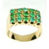 9ct Gold Emerald Ring