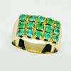 9ct Gold Emerald Ring