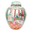 Cantonese Famille Rose Ginger Jar And Cover C1920