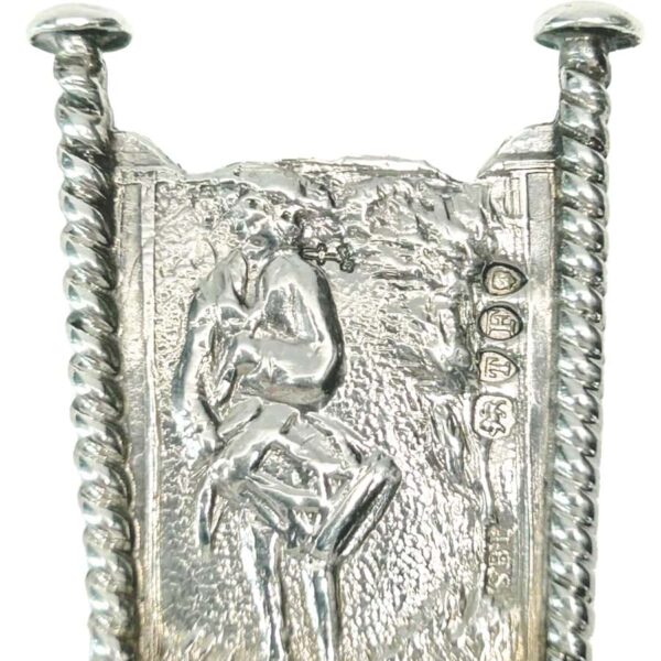 Cape Style Dutch Silver Miniature Chair London 1894