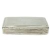 George The Third Hallmarked Silver Snuff Box Birmingham 1874