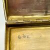 George The Third Hallmarked Silver Snuff Box Birmingham 1874