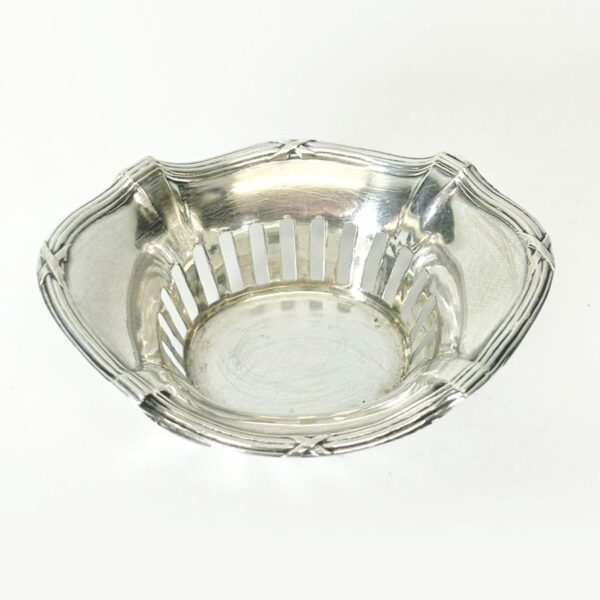 German Silver Miniature Bread Basket