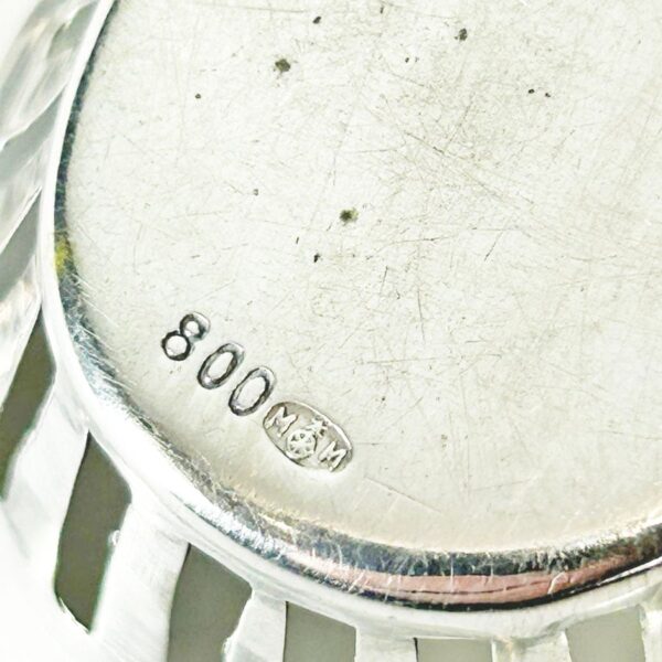 German Silver Miniature Bread Basket