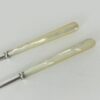 Hallmarked Silver and Mother Of Pearl Pickle Forks Birmingham 1903