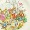 Royal Doulton Bunnykins Watering Wheelbarrow Plate