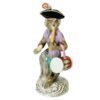 Sitzendorf Porzellanmanufaktur Monkey Band Drummer Player
