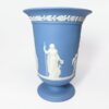 Wedgwood Light Blue Jasperware Cupid Vase