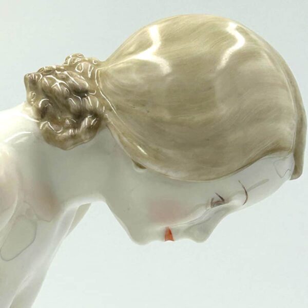 Art Deco Lorenz Carl Werner Hutschenreuter Good Friends Girl With Fawn