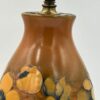 Fantastic Flambé Big Poppy William Moorcroft Lamp C1920