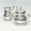 Hallmarked German Silver Tea Set On Tray 800 Standard