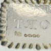 Hallmarked Silver Port Decanter Label London 1837