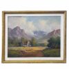 JL Fourie Cape Mountain Scene