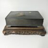 Japanese Bronze and Mixed Metal Meiji Box Kyoto Kurado Zo 19th
