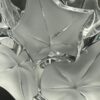 Lalique Opalescent Glass Hedera Ivy Leaf Vase