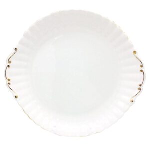 Royal Albert Cake Plate Val D'Or Tab Handle