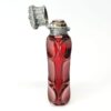 Victorian Ruby Glass Silver Mounted Perfume Bottle