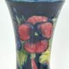 William Moorcroft Pansy Vase C1925