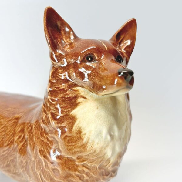 Beswick Brown and White Corgi