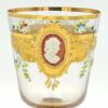 Murano-red-and-gold-years-cameo-goblet-1 Murano Red And Gold Years Cameo Goblet