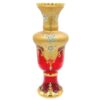 Murano Red And Gold Years Large Vase
